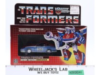 Smokescreen G1 Transformers 1985 Hasbro Vintage Action Figure MISB NO COLOR BRK