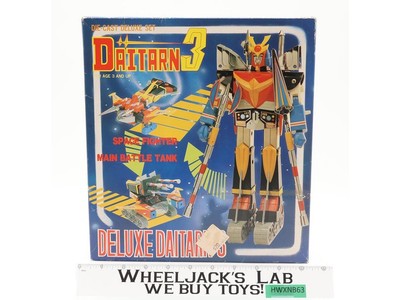 Daitarn 3 Die-Cast Deluxe Space Fighter Battle Tank 1980s Robot Action Figure