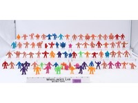 Lot of 82 Muscle Men M.U.S.C.L.E. Mattel 1980's Action Figure Vintage