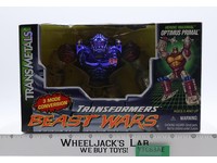 Optimus Primal COMPLETE W/BOX & INSERT Transformers Transmetals Beast Wars MIB