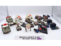 Lot of 19 Starcom Vehicles For Parts Only Coleco Vintage Action Vehicles
