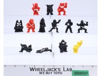 Lot of 13 Ninja Mites Minifigures Panosh Place 1986 Vintage Action Figure