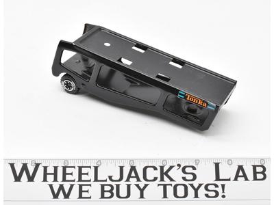 Car Hauler Semi-Truck Trailer Black Vintage Pressed Steel Tonka Employeed Owned