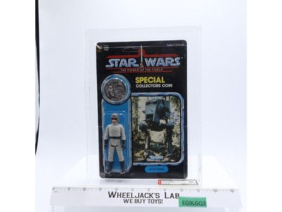 AT-ST Driver AFA GRADED 80 92 Back Star Wars POTF 1985 Kenner NEW SEALED