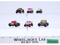 Lot of 6 Monster Truck Vehicles 1988-89 Vintage Galoob Micro Machines