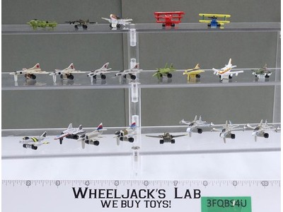 Lot of 21 Jets/Airplanes/Planes Micro Machines 1988-89 Galoob Vintage