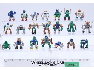 Lot of 21 Z-Bots Micro Machines 1992 Galoob Vintage Action Figures