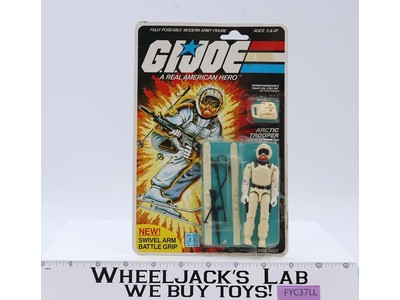 Snow Job 100% Complete GI Joe 1983 Hasbro Vintage Action Figure Resealed