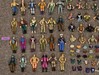 Lot of 64 GI Joe Action Figures Hasbro 1980s - 1990s Vintage BROKEN