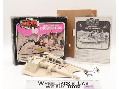 Snowspeeder 100% Complete Star Wars ESB 1977 Kenner Action Figure Vehicle
