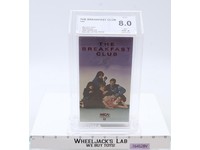 The Breakfast Club 1985,1986 Slipcover MCA Home Video Beckett 8.0 / A- VHS