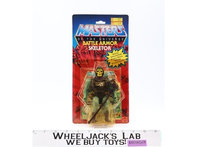 Battle Armor Skeletor 12-Back Masters of the Universe MOTU 1983 Mattel NEW MOSC