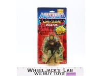Battle Armor Skeletor 12-Back Masters of the Universe MOTU 1983 Mattel NEW MOSC
