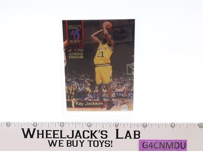 Ray Jackson Draft Day AUTOGRAPHED 1995 Signature Rookies NBL Trading Card