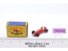 Maserati 4CLT/1948 Racer No. 52 MOKO Lesney Matchbox 1958 Vtg England w/ B2 Box