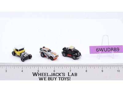 Lot of 3 Cars With Opening Doors/Hoods/Trunks Micro Machines Deluxe Galoob