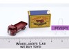 Stake Truck No. 20 MOKO Lesney Matchbox 1956 Red Maroon Vtg England w/ Box