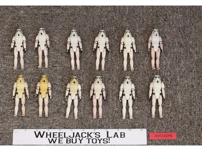 Lot of 12 Star Wars Imperial Stormtroopers 1980s Kenner Vintage Action Figures