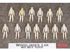 Lot of 13 Star Wars Hoth Snowtrooper Stormtroopers 1980s Kenner Action Figures