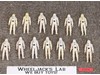 Lot of 13 Star Wars Hoth Snowtrooper Stormtroopers 1980s Kenner Action Figures