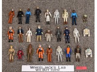 Lot of 27 Star Wars 1970s-1980s Kenner Vintage Action Figures