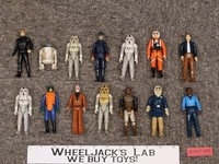 Lot of 14 Star Wars 1970s-1980s Kenner Vintage Action Figures