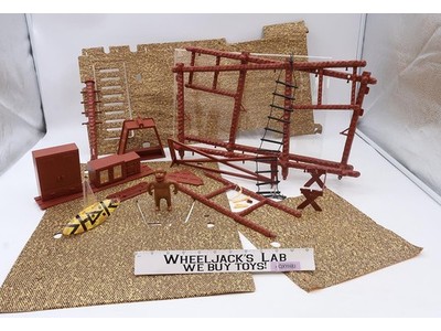 Action Jackson Jungle House 1971 Mego 8"  Vintage Action Figure Playset