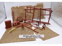 Action Jackson Jungle House 1971 Mego 8"  Vintage Action Figure Playset