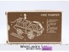 #1256 Red Fire Pumper Truck Pressed Steel 1974 Tonka Vintage NEW MIB