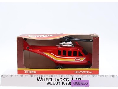 #945 Red Helicopter Pressed Steel 1976 Tonka Vintage NEW MIB