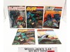 Lot of 5 G.I. Joe The Real American Hero Coloring Book Marvel Books 1987 Vintage