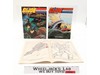 Lot of 5 G.I. Joe The Real American Hero Coloring Book Marvel Books 1987 Vintage