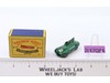 D-Type Jaguar No. 41 MOKO Lesney Matchbox 1957 Vtg England Green w/Box NM