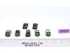 Lot of 7 Green Camo Military/Army Vehicles 1988-89 Vintage Galoob Micro Machines