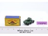 Saladin Armoured Car 6x6 No. 67 MOKO Lesney Matchbox 1959 Vtg England w/ B4 Box