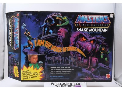 Snake Mountain Complete He-Man Masters of the Universe MOTU 1983 Playset
