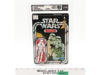 Stormtrooper AFA GRADED 85 12-Back-A SKU on Figure Stand Star Wars 1978 Kenner