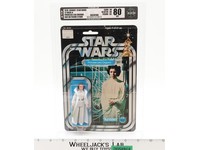 Princess Leia Organa AFA GRADED 80/80/85 12 Back-A SKU on Figure Stand Star Wars