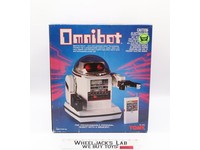 Omnibot 5402 Tape Cassette Player Robot 1984 Tomy Vintage Original Box Tested