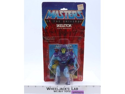 Skeletor 8-Back Masters of the Universe MOTU 1982 Mattel Figure NEW SEALED