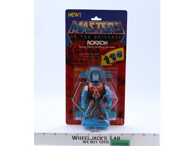 Rokkon 10-Back Masters of the Universe MOTU 1985 Mattel Action Figure NEW SEALED