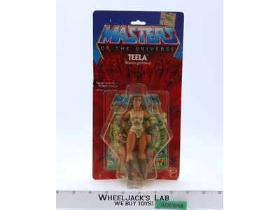Teela 12-Back Masters of the Universe MOTU 1983 Mattel Action Figure NEW SEALED