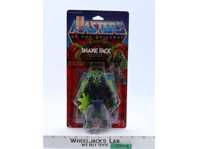 Snake Face Masters of the Universe MOTU 1986 Mattel Action Figure NEW SEALED