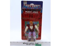 Prince Adam 12-Back Masters of the Universe MOTU 1983 Mattel Figure NEW SEALED