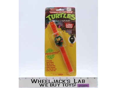 Michaelangelo Digital Watch TMNT Teenage Mutant Ninja Turtles Hope NEW MOSC