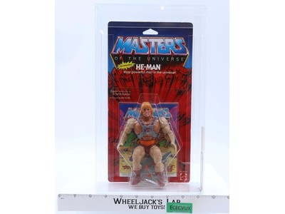 He-Man The Original AFA GRADED 40 75/85/30 Masters of the Universe MOTU NEW