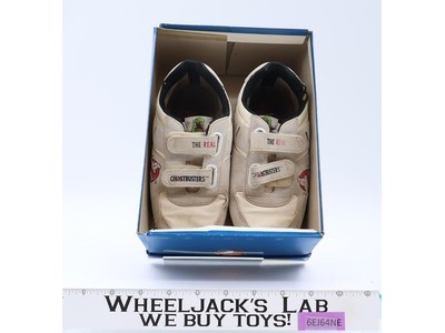 The Real Ghostbusters Child's Shoes Size 13 1984  Vintage With Original Box