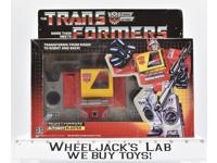 Blaster NICE FIGURE MIB 100% Complete 1985 Vintage Hasbro G1 Transformers