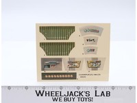 Desert Sail Skiff UNUSED Sticker Sheet Star Wars 1984 Kenner Lucasfilm