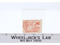 Rebel Armored Snowspeeder Battery Instructions ORIGINAL Star Wars 071-052